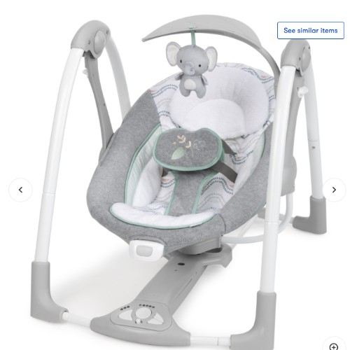 Ingenuity PowerAdapt Portable Swing - Swell